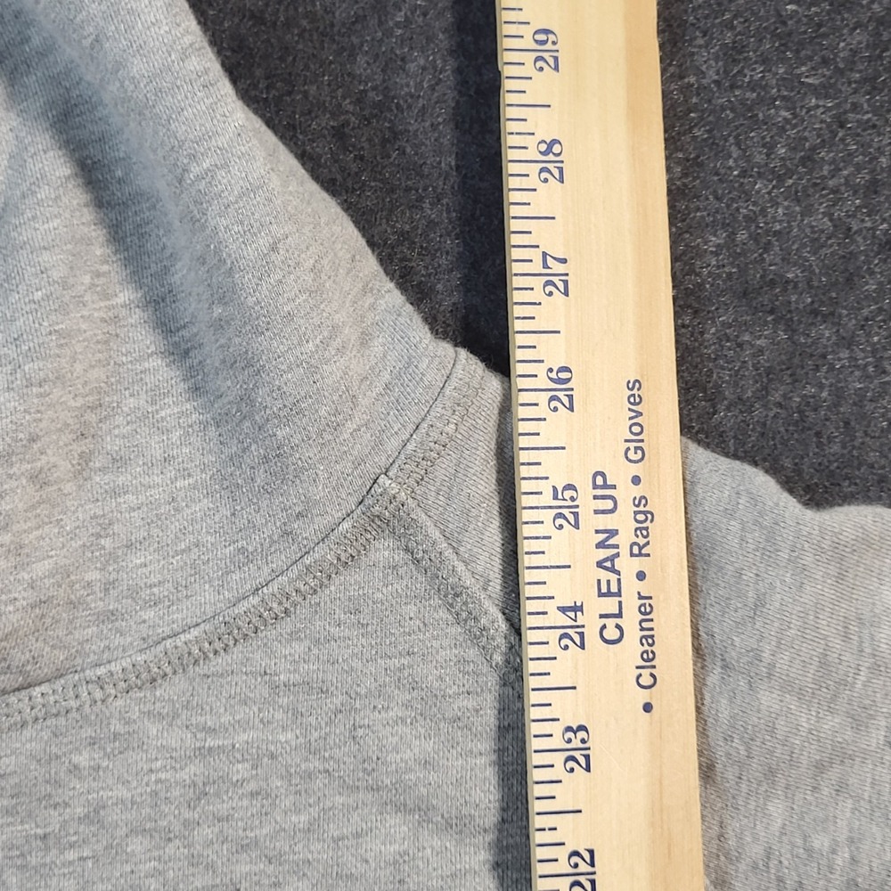 Ralph Lauren Polo Hoodie Men's  Small Gray Sweater Green Tag Vintage - Picture 3 of 9